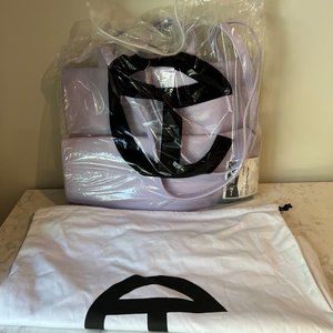 Large Lavender Shopping Bag